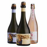 Kit Espumantes Casaeva: Brut, Nature, Moscatel Rosé