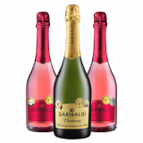 Kit Espumantes Garibaldi Brut Pinot Noir e Chardonnay