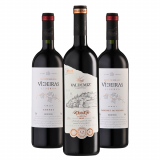 Kit Vinhos Monte Reale: Videirsa Tannat, Cabernet Sauvignon, Valdemiz Tannat Reserva