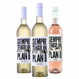 Kit Vinhos Plan B Refrescantes: Torrontés, White Blend, Rosé