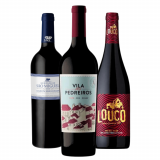 Kit Vinhos Portugueses: Herdade de São Miguel, Vila dos Pedreiros, Louco