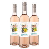 Vinho Barcos Wines Gigantones Vinho Verde Rosé - 3 Unidades
