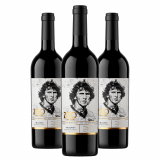 Vinho Bodega Brujerías Zico Wines Blend Malbec Tempranillo - 3 Unidades