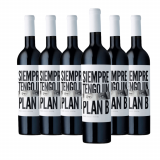 Vinho Siempre Tengo Un Plan B Malbec - 6 Unidades