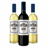 Kit Vinhos Argentinos San Telmo: 1 Malbec, 2 Chardonnay
