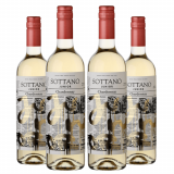 Vinho Bodega Sottano Junior Chardonnay - 4 Unidades