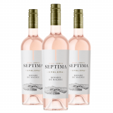Vinho Bodegas Septima Emblema Malbec Rosé - 3 Unidades